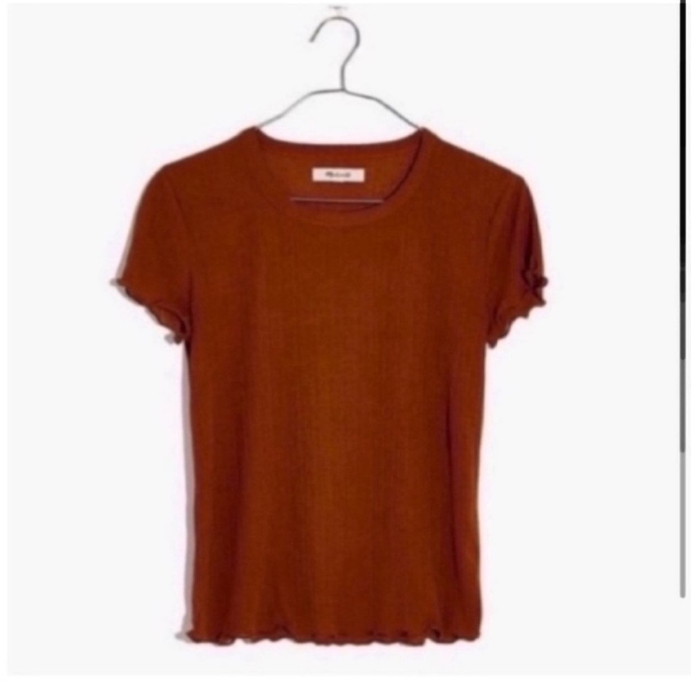 NWT MADEWELL SHEER SUMMER BABY TEE